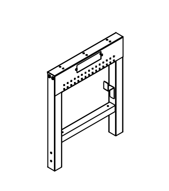 84" Table Leg B